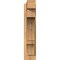 Ekena Millwork Balboa Block Smooth Outlooker, Western Red Cedar, 5 1/2"W x 18"D x 26"H OUT06X18X26BOA05SWR - alternate 3